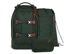 4251349621838 - satch pack Set aus pack + Sportbeutel + Schlamperbox-Nordic Forest Green 4251349621838 - satch pack Set aus pack + Sportbeutel + Schlamperbox-Nordic Forest Green