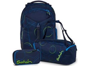 4251349622606 - satch match Set aus match + Sporttasche + Schlamperbox-Blue Tech