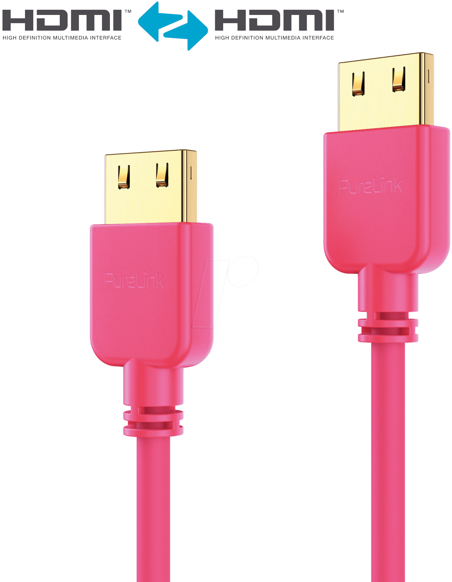 4251364710258 - PURE PI0505-010 - HDMI Kabel - PureInstall - Slim 100m - rot