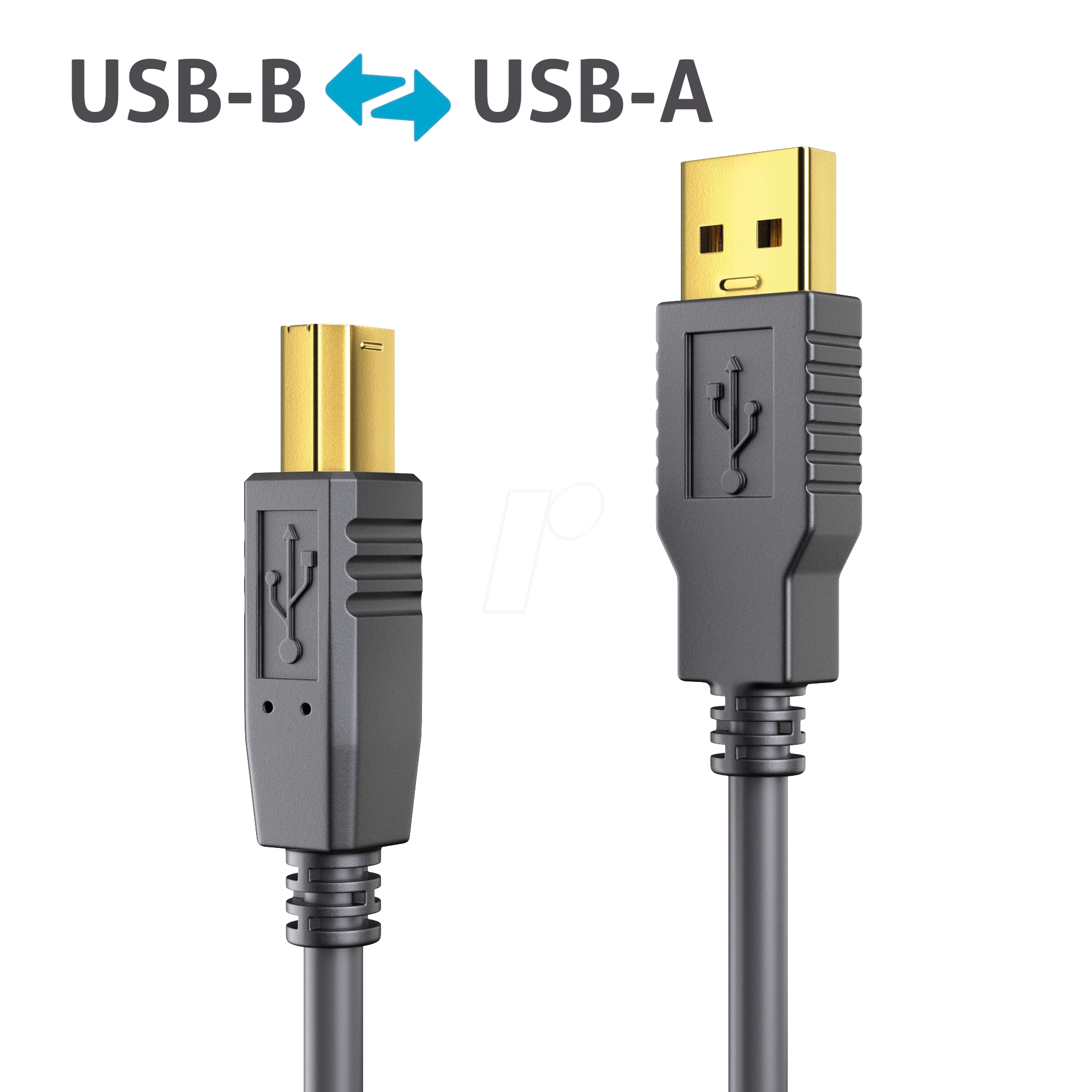 4251364721995 - PURE DS2000-050 - Aktives USB 20-Kabel A-Stecker > B-Stecker 5 m