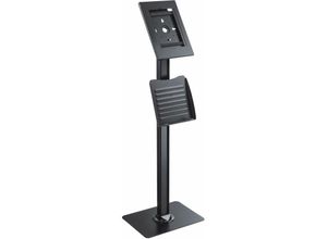 4251364724057 - - PureMounts® Tablet Standfuß mit höhenverstellbarem Prospekthalter - i (PDS-5920)