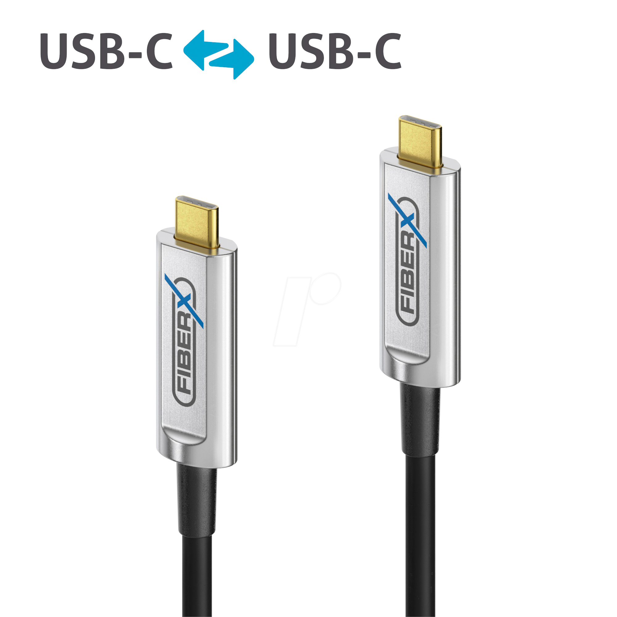 4251364727270 - PURE FX-I500-005 - Optisches USB 31 Kabel FiberX C Stecker auf C Stecker 5 m