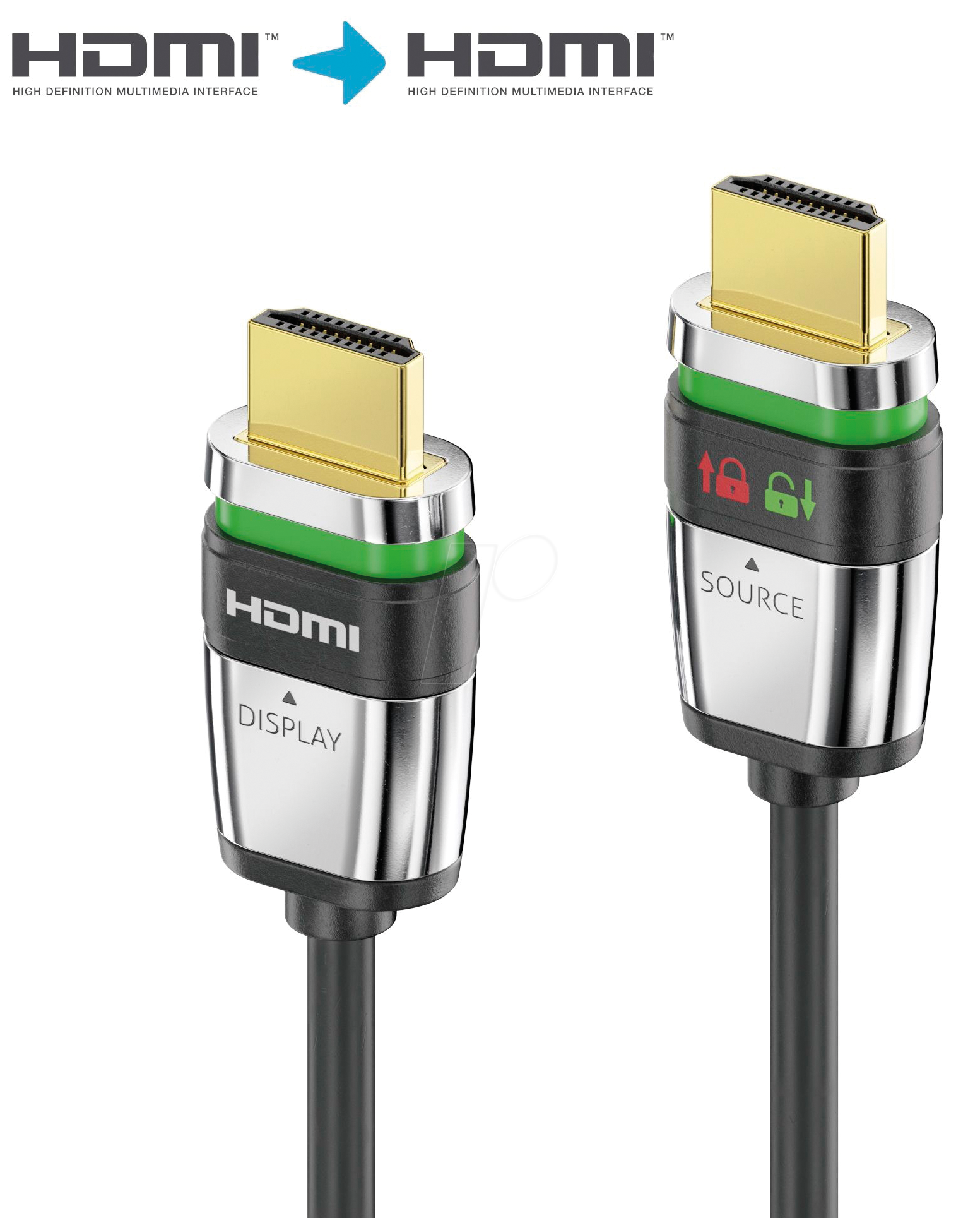 4251364729243 - 0 FiberX Serie - HDMI 4K ULS Glasfaser Extender Kabel - 60m - LSZH