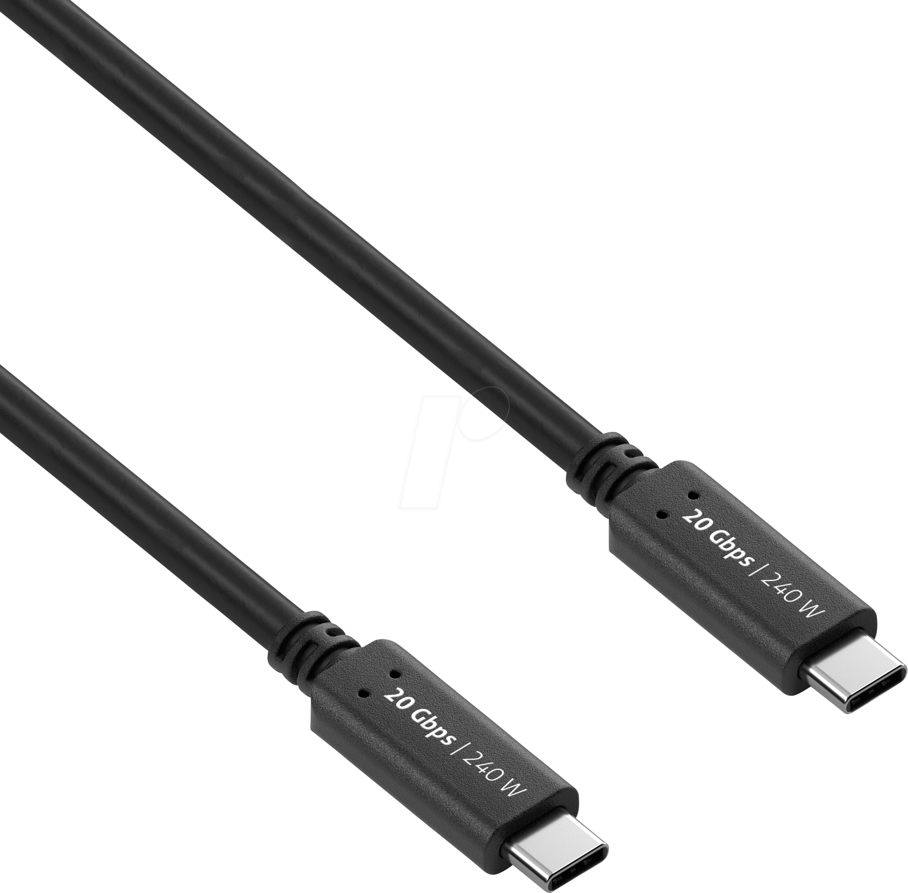 4251364737613 - PURE IS2521-005 - USB 40 Kabel iSerie 20 Gbit s 240 W 4K 60Hz 05 m schwarz