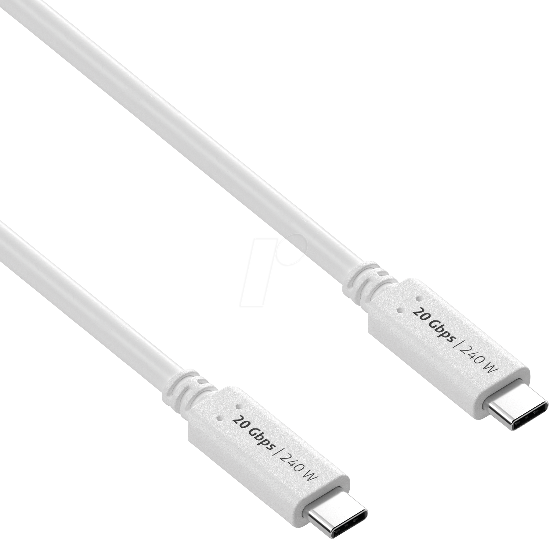 4251364737644 - PURE IS2520-005 - USB 40 Kabel iSerie 20 Gbit s 240 W 4K 60Hz 05 m weiß