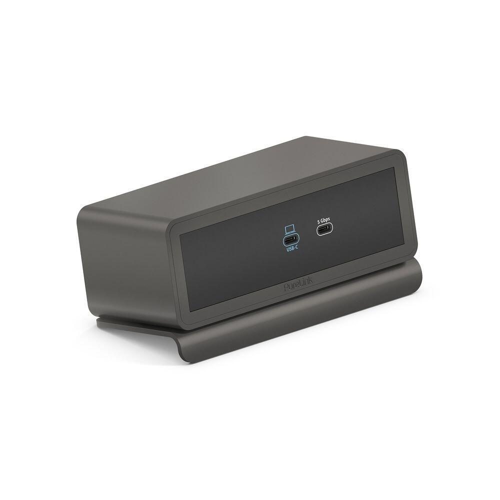 4251364739471 - 0 mediahub2 - 7 Steckplätze freistehend auf Tisch - Space grey Gehäuse und matt-schwarze Module M2 Dock Buchse - Keine