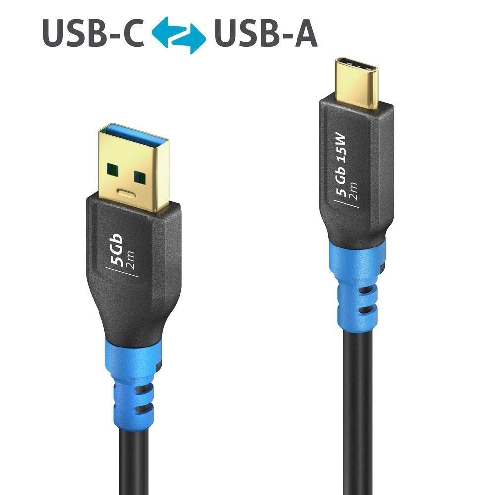 4251364743003 - FI-U320-020 - USB 5 Gb s-Kabel A Stecker auf C Stecker 20 m