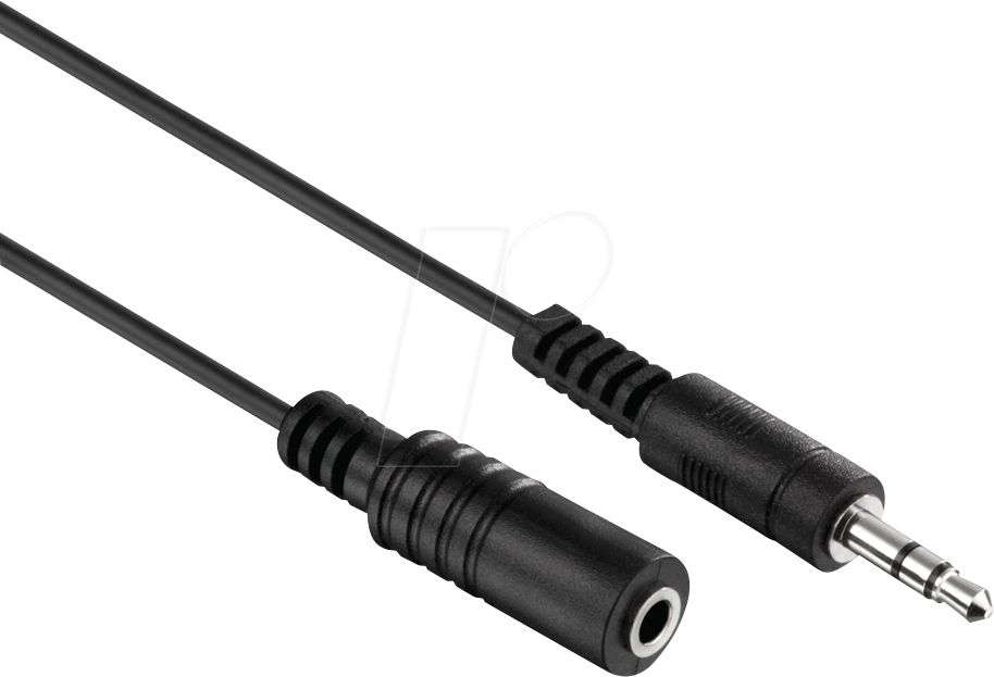 4251364749555 - HDS C015-015-V2 - Audio Kabel 35 mm Klinkenstecker auf Kupplung 15 m schwarz 4251364749555 - HDS C015-015-V2 - Audio Kabel 35 mm Klinkenstecker auf Kupplung 15 m schwarz