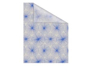 4251369830098 - ORIGINAL Fensterfolie Fensterfolie selbstklebend Sichtschutz Flower wheel - Blau Fensterfolien Gr B L 100 cm x 100 cm blau Fensterdekoration