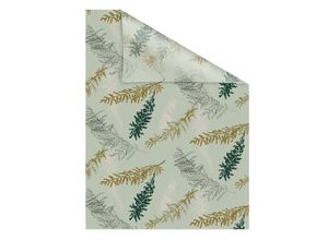 4251369830265 - ORIGINAL Fensterfolie Fensterfolie selbstklebend Sichtschutz Fir Branches - Grün Fensterfolien Gr B L 100 cm x 130 cm grün Fensterdekoration