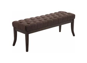 4251380420520 - - Sitzbank Ramses Stoff antik-dunkel braun 120 cm