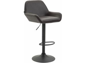 4251380421343 - - Barhocker Braga Kunstleder braun schwarz