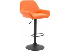 4251380421381 - - Barhocker Braga Kunstleder orange schwarz