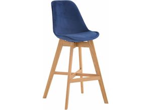 4251380467587 - Barhocker Cannes Samt blau natura