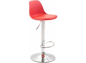 4251380469246 - - Barhocker Kiel Kunststoff chrom rot