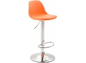 4251380469260 - - Barhocker Kiel Kunststoff chrom orange