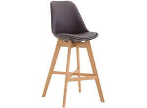 4251380472086 - - Barhocker Cannes Kunstleder braun natura