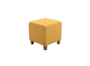 4251380486755 - Sitzhocker PHARAO mit Stoffbezug I Sitzwürfel mit hochwertiger Polsterung und Bodenschonern 4251380486755 - Sitzhocker PHARAO mit Stoffbezug I Sitzwürfel mit hochwertiger Polsterung und Bodenschonern