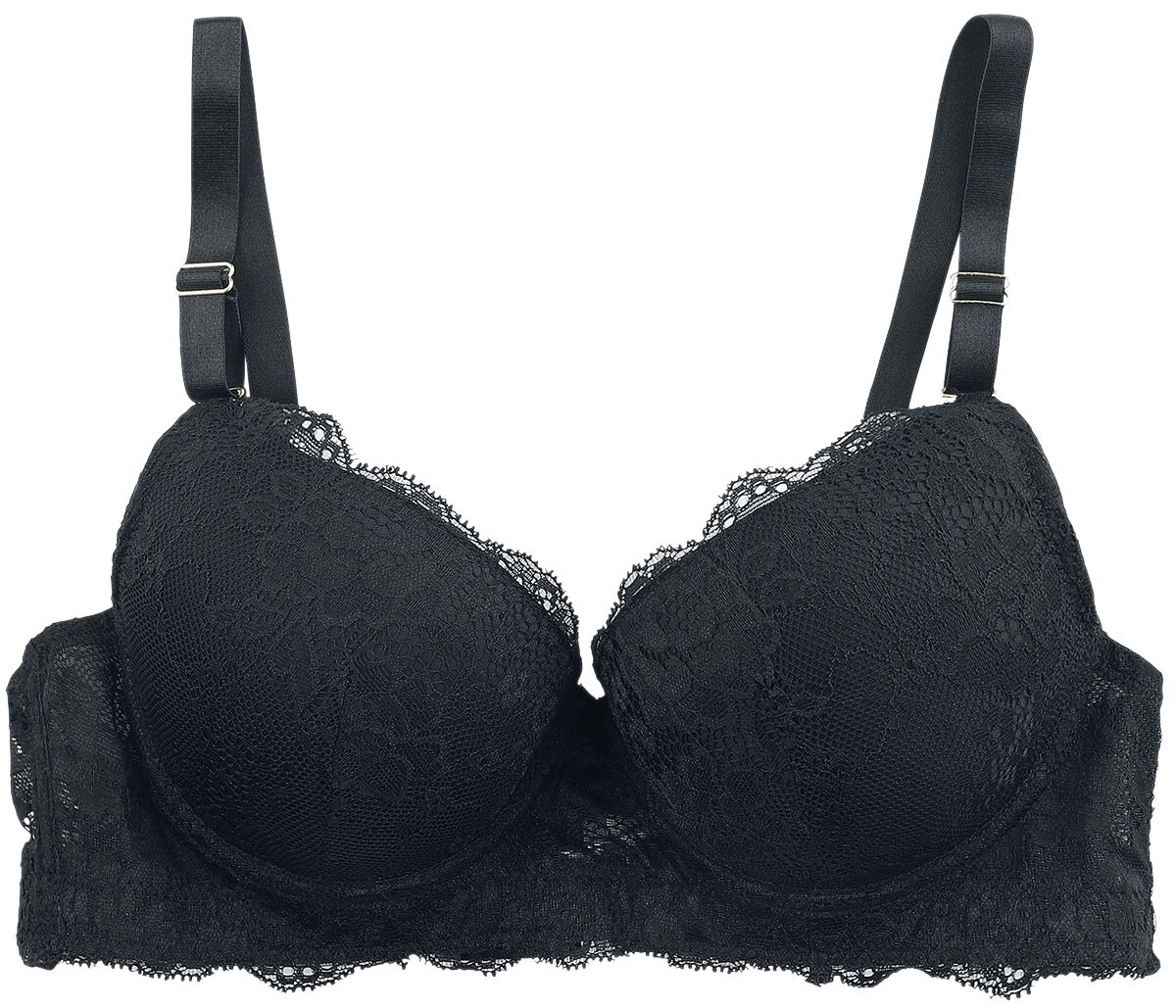 4251393731705 - Spitzen Bra BH schwarz in S