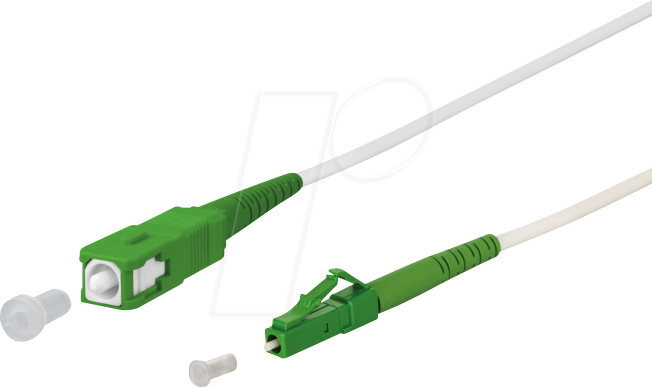 4251394603629 - BTR 151P7EAJA05E - OpDAT LWL Patchkabel Simplex OS2 SC-APC   LC-APC weiß 05m