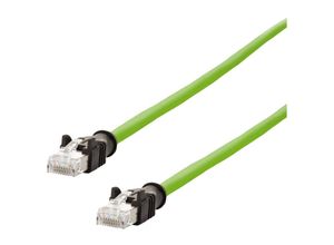 4251394614465 - Connect 142M2X55010 RJ45 Netzwerkkabel Patchkabel CAT 6a S FTP 100 m Grün PUR-Mantel Säurebeständig Ozonbeständig UV-Beständig Schleppkettenfähig