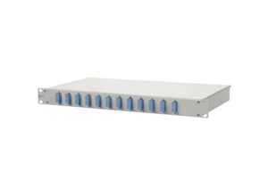 4251394616445 - LWL-Patchpanel 12f 1HE sc-d 4826mm(19) 1HE OS2 mit Pigtails max 24f 150259E212-F - Connect