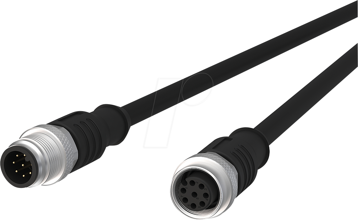 4251394648101 - MC 142MEA12100 - Sensorleitungen M12 8 pol Stecker > Kupplung 10 m 4251394648101 - MC 142MEA12100 - Sensorleitungen M12 8 pol Stecker > Kupplung 10 m
