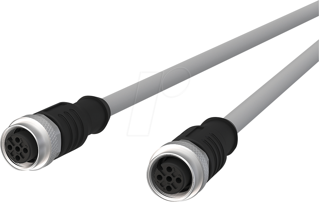 4251394648705 - MC 142MJA22020 - Sensorleitungen M12 5 pol Kupplung > Kupplung 2 m