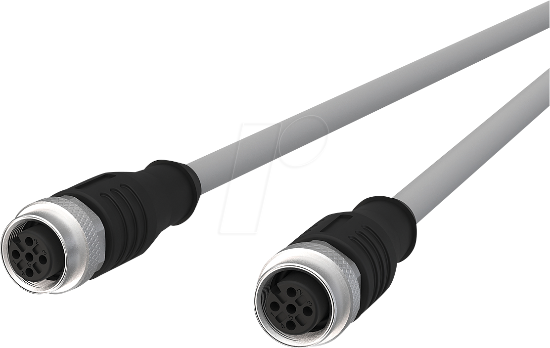 4251394648729 - MC 142MLA22020 - Sensorleitungen M12 4 pol Kupplung > Kupplung 2 m