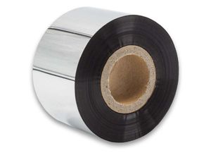 4251407707184 - Thermo-Folie Thermotransferband schwarz 40mm kompatibel mit Fax Drucker Zebra Z6M Z6M+ ZM400 ZM600 ZT200-Serie ZT220 ZT230 - Vhbw