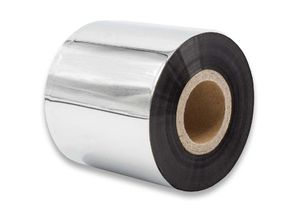 4251407707351 - Thermo-Folie Thermotransferband schwarz 60mm kompatibel mit Fax Drucker Godex EZ-1100 Plus EZ-2200 Plus EZ-2250i EZ-2300 Plus EZ-2350i - Vhbw