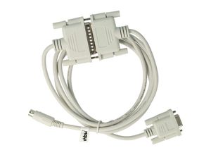 4251407723825 - Vhbw - Programmierkabel RS232-Kabel kompatibel mit Mitsubishi Melsec fx FX0N FX1N FX2N fxos FX1S A-Serie