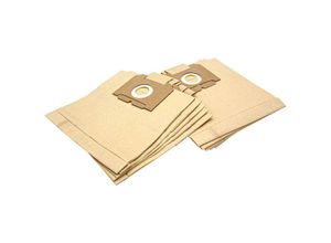 4251407747920 - 10x Staubsaugerbeutel kompatibel mit Progress Diamant d 500(x) d 610 d 610(x) d 610 Staubsauger - Papier 26cm x 22cm Sandfarben - Vhbw