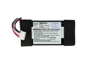 4251407762329 - Akku kompatibel mit Sony SRS-X33 Bluetooth Lautsprecher ersetzt Sony ST-03 - (Li-Polymer 1900mAh 74V) Ersatzakku Batterie - Vhbw