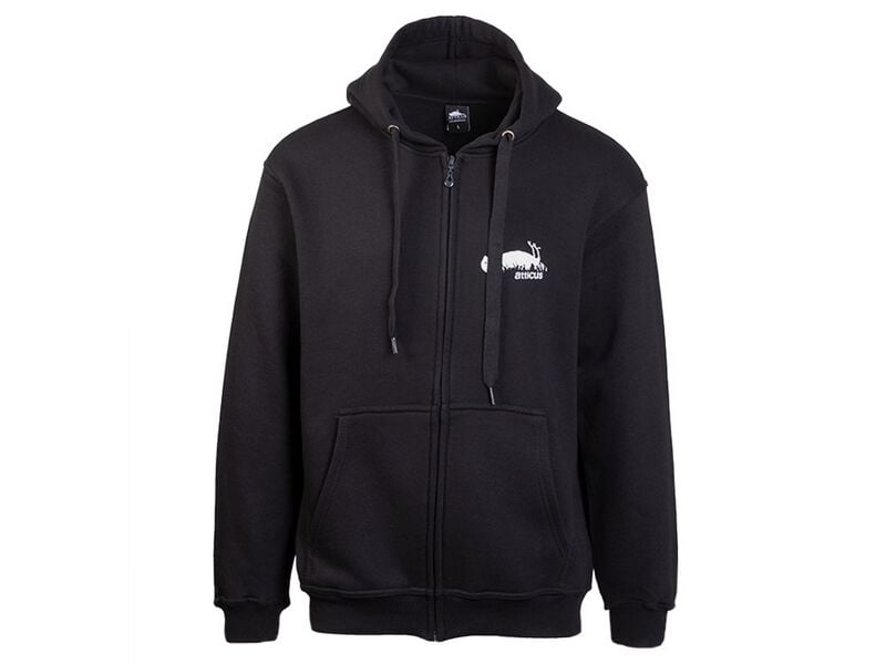 4251416775846 - Event Logo Zip Hoodie Kapuzenjacke schwarz in L 4251416775846 - Event Logo Zip Hoodie Kapuzenjacke schwarz in L