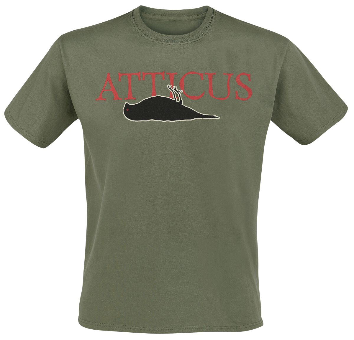 4251416782172 - Dead Bird T-Shirt T-Shirt grün in S 4251416782172 - Dead Bird T-Shirt T-Shirt grün in S