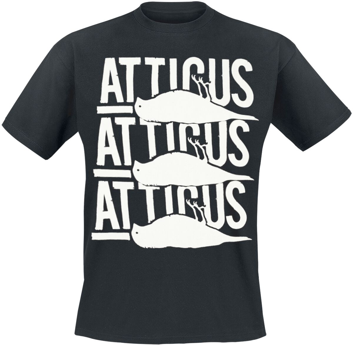 4251416784541 - Trifold T-Shirt T-Shirt schwarz in S 4251416784541 - Trifold T-Shirt T-Shirt schwarz in S