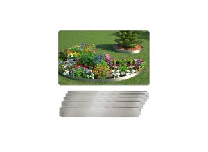 4251421901681 - Rasenkante 50m 100x14cm verzinkt Beeteinfassung Beetumrandung Mähkante Metall Palisade 4251421901681 - Rasenkante 50m 100x14cm verzinkt Beeteinfassung Beetumrandung Mähkante Metall Palisade