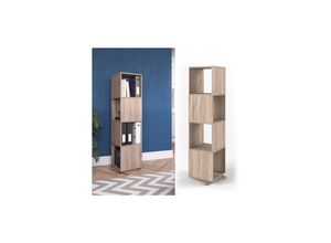 4251421912557 - Drehregal XXL Regal Ordnerregal Büroregal Standregal Akten Schrank Sonoma