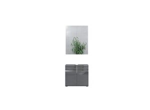 4251421932746 - VICCO Badmöbelset FREDDY Spiegelschrank Unterschrank anthrazit hochglanz 4251421932746 - VICCO Badmöbelset FREDDY Spiegelschrank Unterschrank anthrazit hochglanz