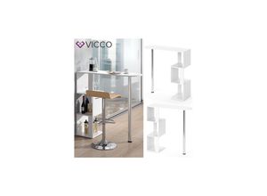 4251421936546 - Bartisch Vincent Weiß 113 x 398 cm Vicco