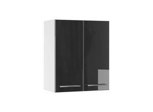 4251421944916 - Hängeschrank Fame-Line 60 cm Weiß Anthrazit Hochglanz modern Vicco