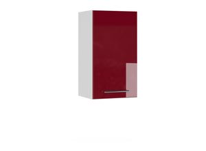 4251421955509 - VICCO Hängeschrank 40 cm Bordeaux Hochglanz Küchenschrank Hängeschrank Küchenzeile Fame-Line