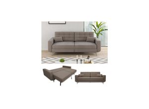 4251421964303 - Schlafsofa Schlafcouch Boxspringsofa York Schlaffunktion Bettkasten