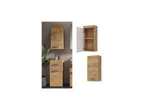 4251421996793 - Hängeschrank Badschrank Badezimmerschrank Luna hängend 1 Tür 2 Fächer