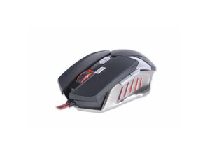 4251424845531 - Optische PC Gaming Maus Destroyer 4000 DPI 8 Tasten Programmierbar mit Nylon Kabel Ergonomisch 3 Farben LED Beleuchtet