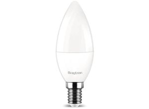 4251424853963 - - led Leuchtmittel | E14 Sockel | C35 | 5 Watt | matt | 400 Lumen | Lampe | Licht | Leuchte | Birne | Kerzenform | warmweiß 10 Stück