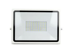 4251424889733 - Led Fluter 50W 4000 Lumen Flutlicht Strahler Außenbeleuchtung Wasserdicht IP65 Neutralweiß (4500K) Helle Sicherheitsbeleuchtung für Garten Hof Garage