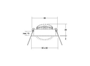 4251433936077 - BRUMBERG BB05 Einbau RC Anschlussbox nickel matt