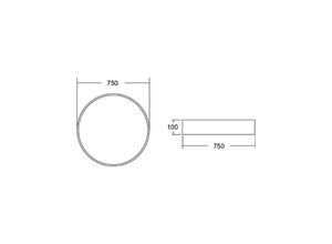 4251433939658 - BRUMBERG Biro Circle Ø 75 cm on off weiß 3000 K 4251433939658 - BRUMBERG Biro Circle Ø 75 cm on off weiß 3000 K